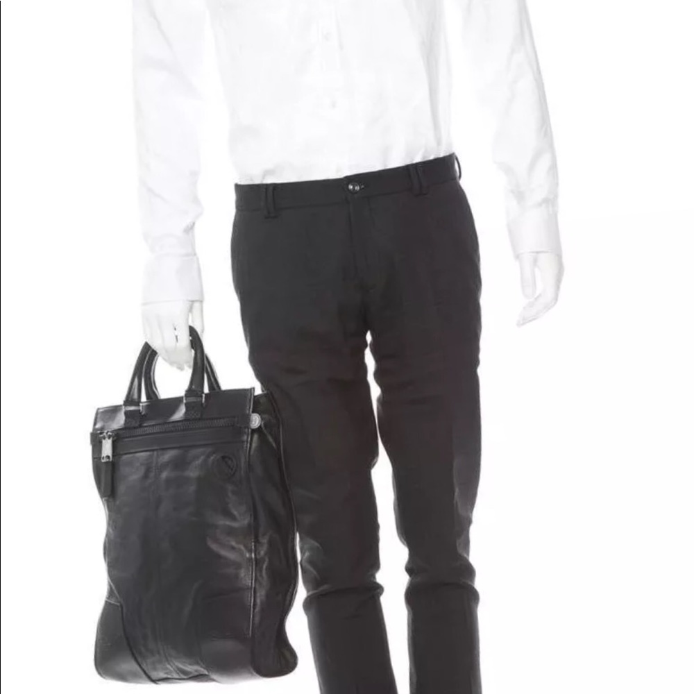 Christian Dior Homme Leather Tote